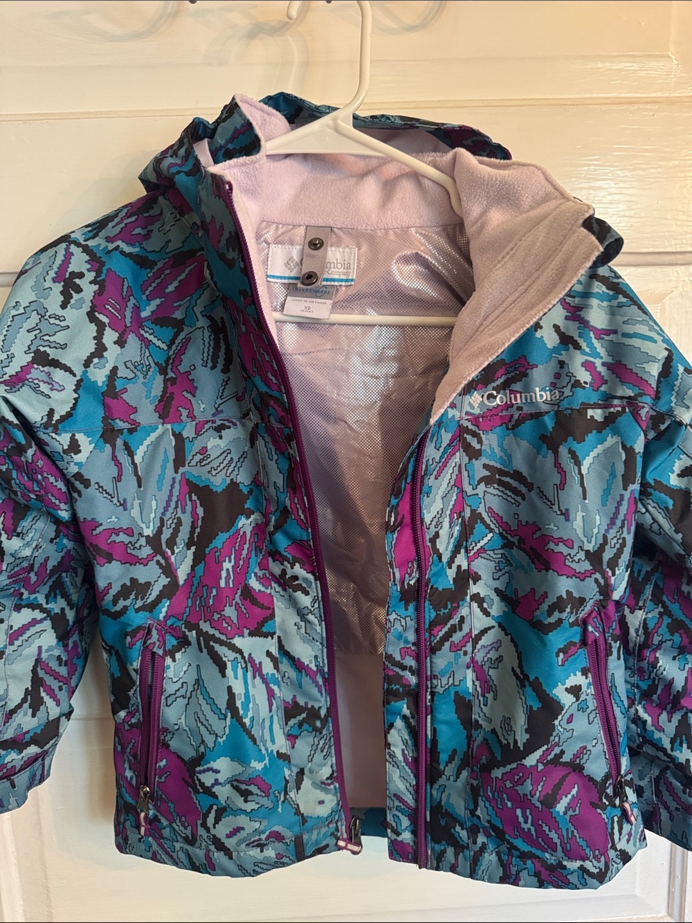 3 function girls Columbia jacket